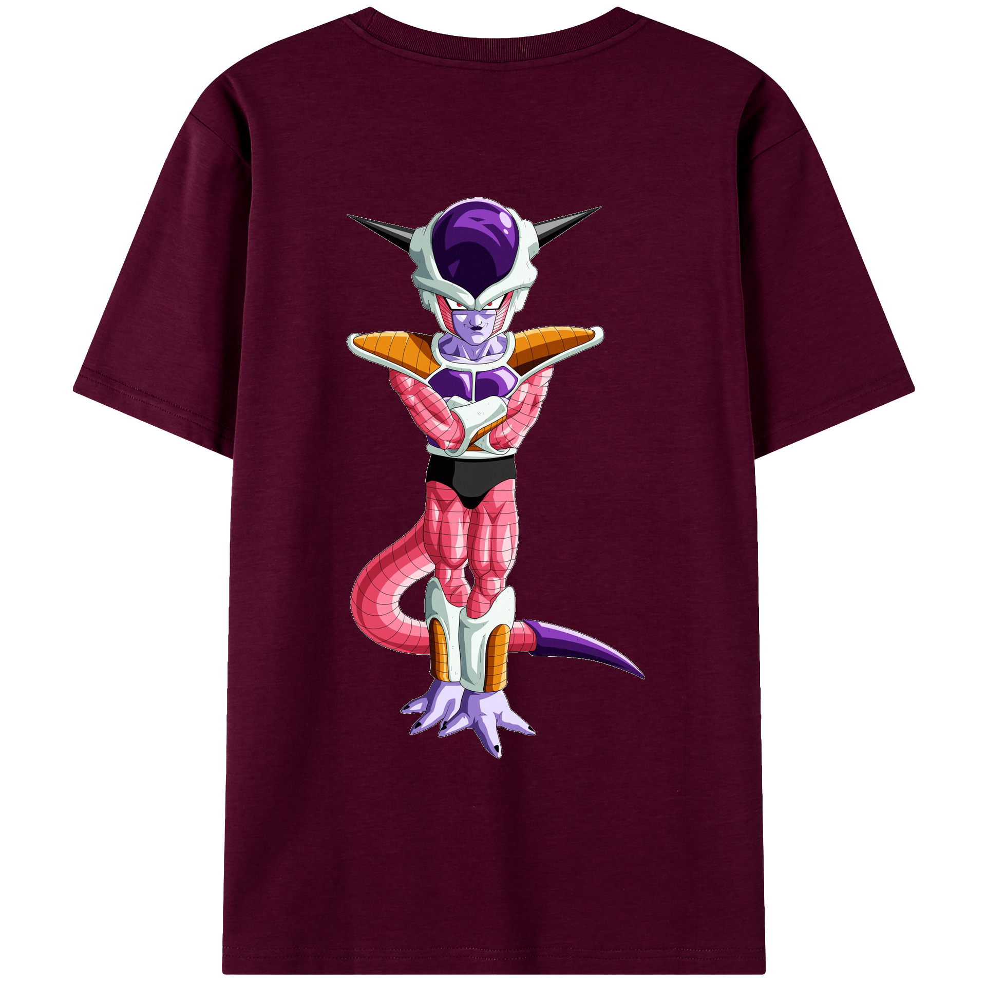 （画像用） ドラゴンボール フリーザ DRAGON BALL Frieza レディース半袖Tシャツ(バックプリント)